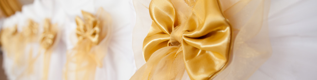 Explore 5 Ways to Tie a Wedding Chair Bow or Sash
